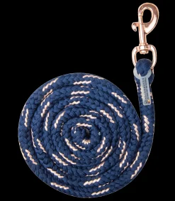 Waldhausen Stricke>Anbindestrick Rosé, Karabinerhaken