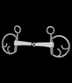 beris Kandarengebisse & Unterlegtrensen|Spezialgebisse>Springkombikandare, einfach gebrochen