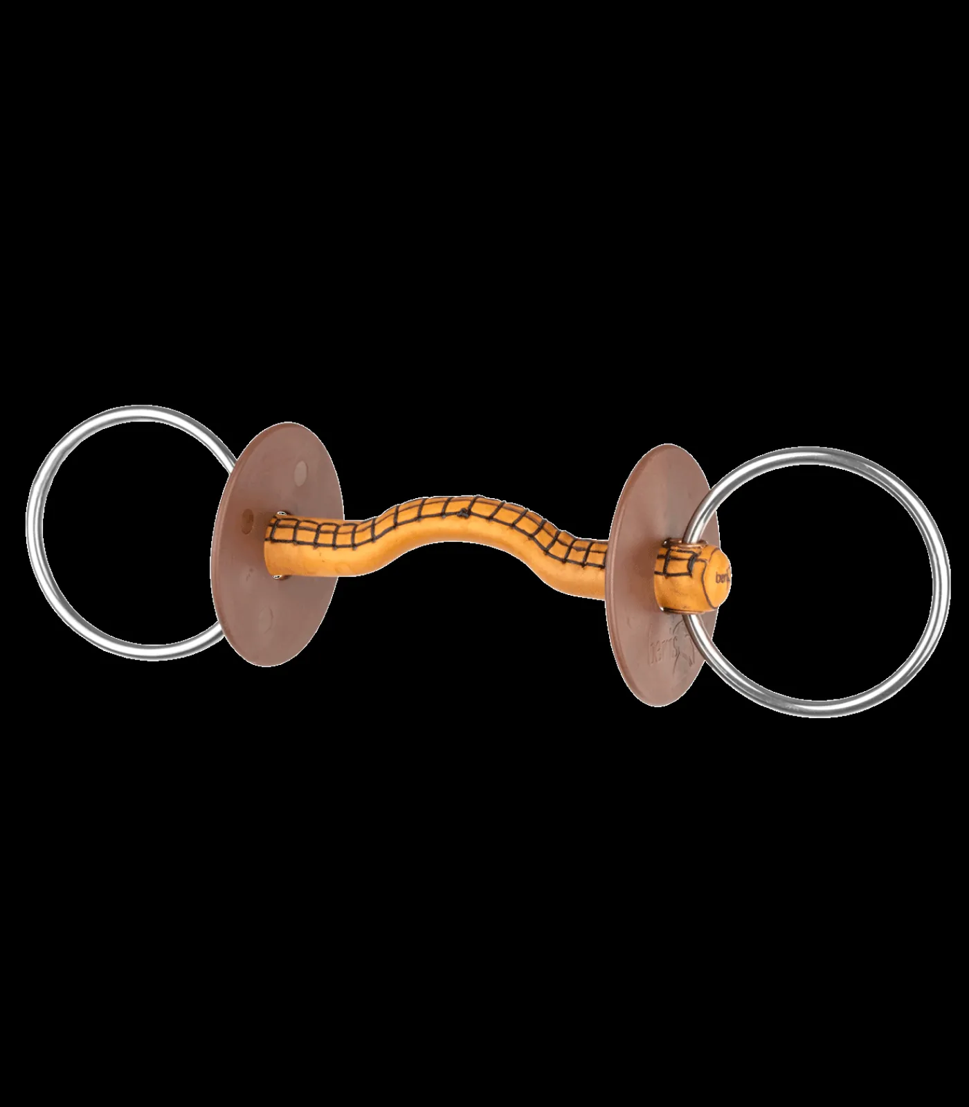 beris Wassertrensen>Wassertrense, Lederstange Konnex Zungenbogen dünn, Ring 7,5cm