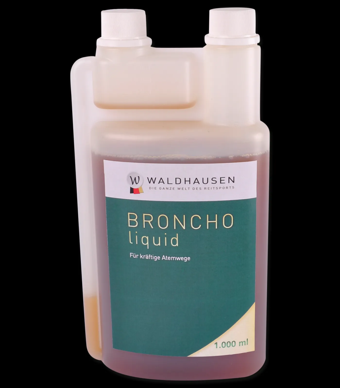 Waldhausen Ergänzungsfuttermittel|Stallapotheke>Broncho liquid - Gutes für die Atemwege, 1l