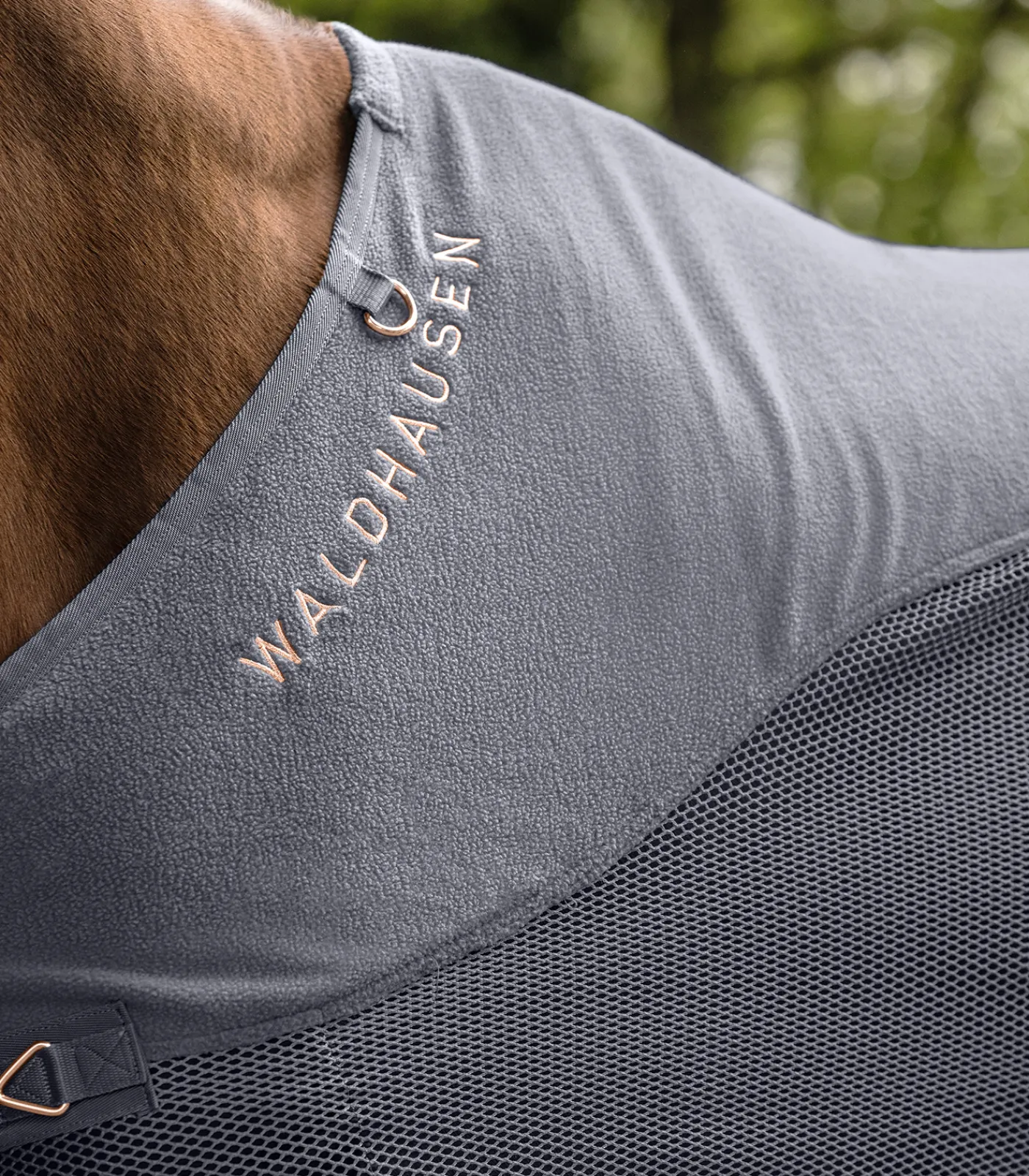 Waldhausen Transport|Fliegen- & Ekzemerdecken>COMFORT Fleece-Fliegendecke