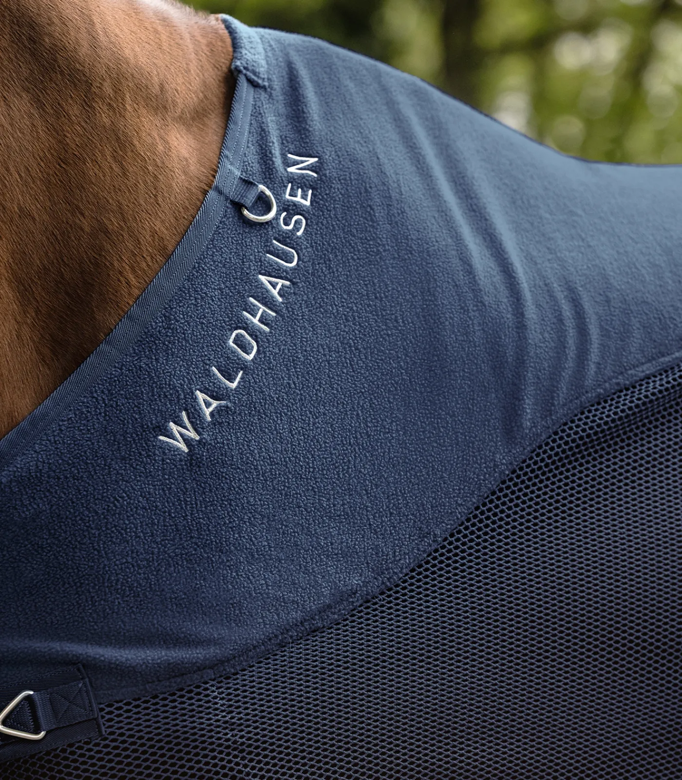 Waldhausen Transport|Fliegen- & Ekzemerdecken>COMFORT Fleece-Fliegendecke