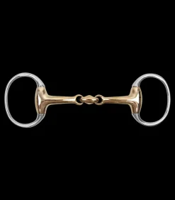 Waldhausen Pony & Shetty|Olivenkopfgebisse>Cupris Olivenkopfgebiss doppelt gebrochen