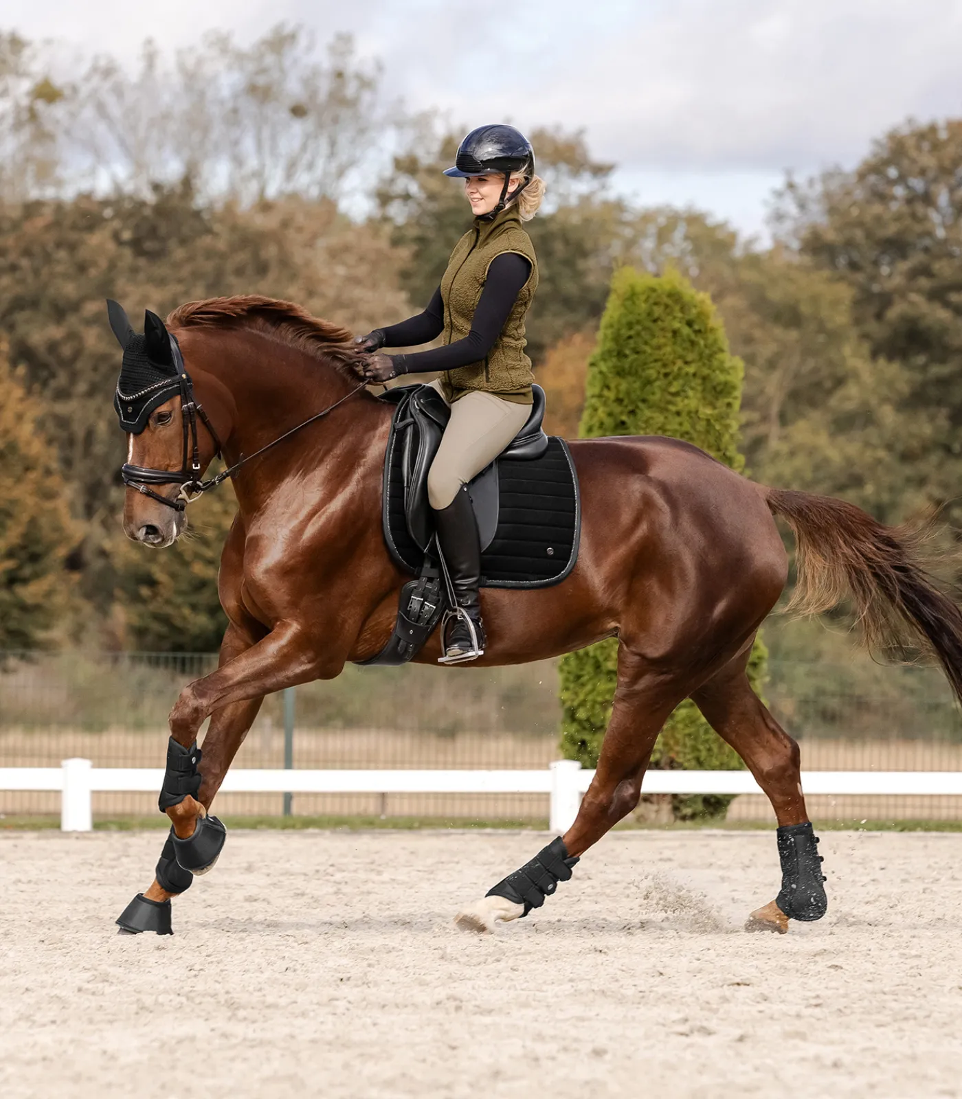 Waldhausen Gamaschen & Streichkappen>Dressurgamasche Comfort Fit