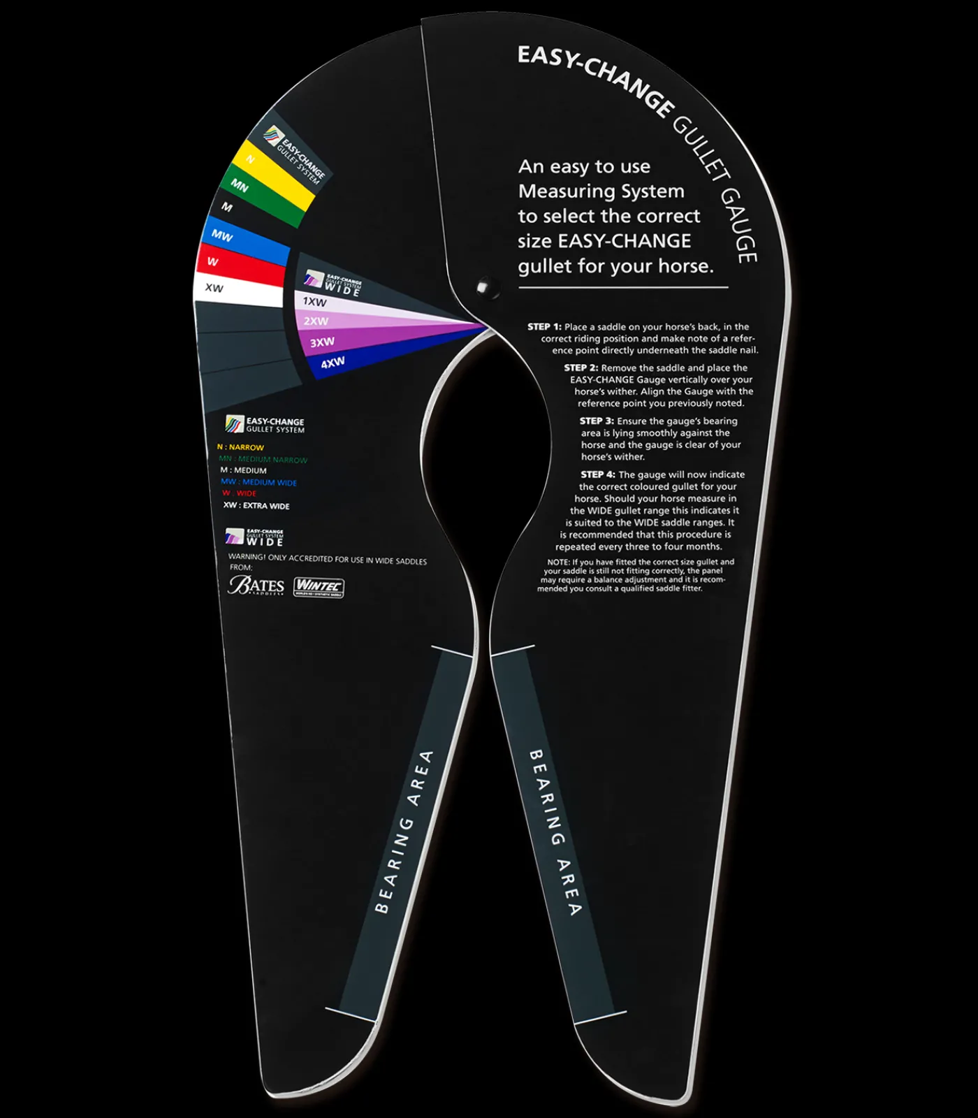 WINTEC Weiteres Sattelzubehör>EASY-CHANGE Maßschablone