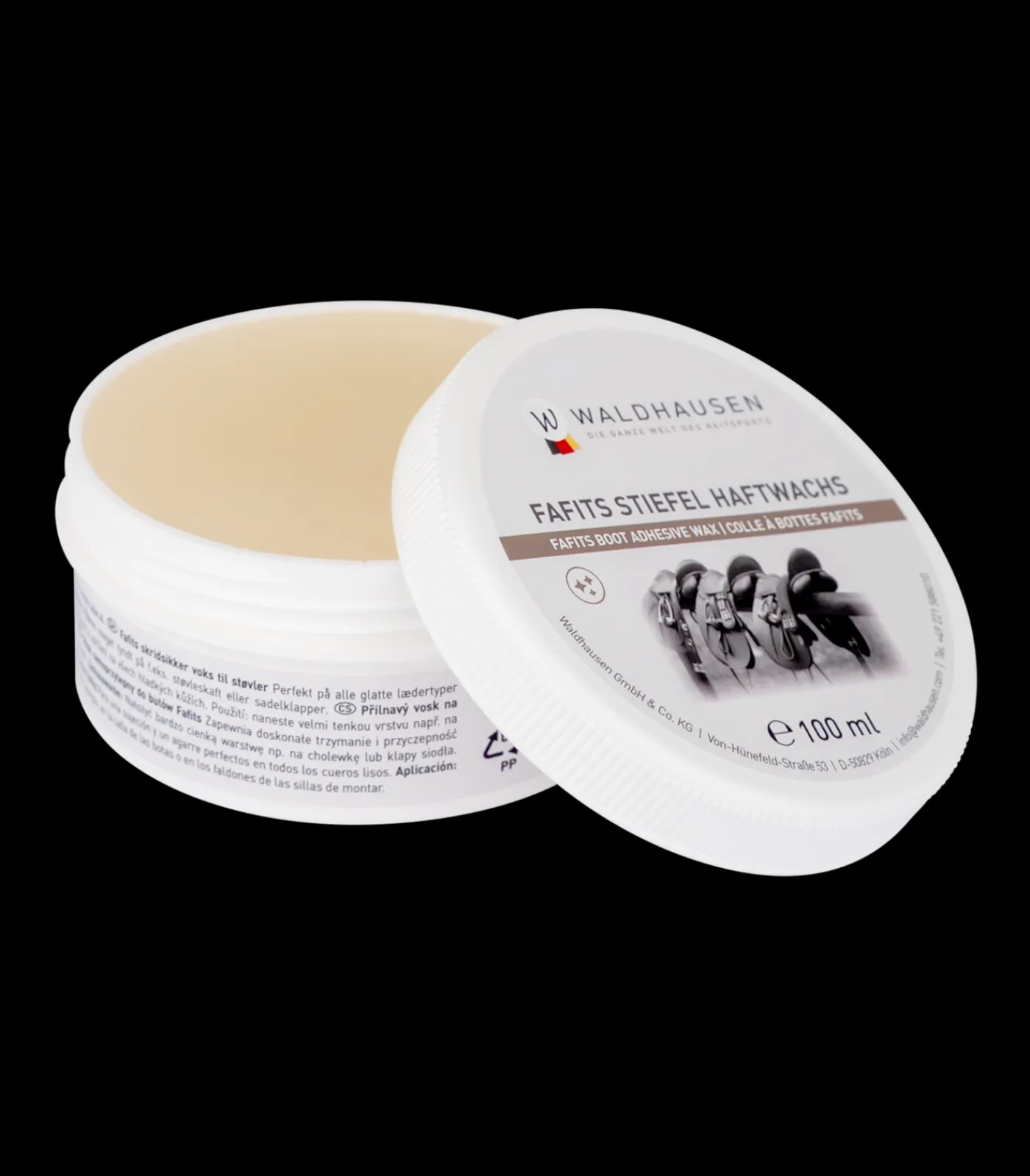 Waldhausen Sattelpflege|Schuhpflege & Zubehör>FAFITS Stiefel Haftwachs, 100 ml