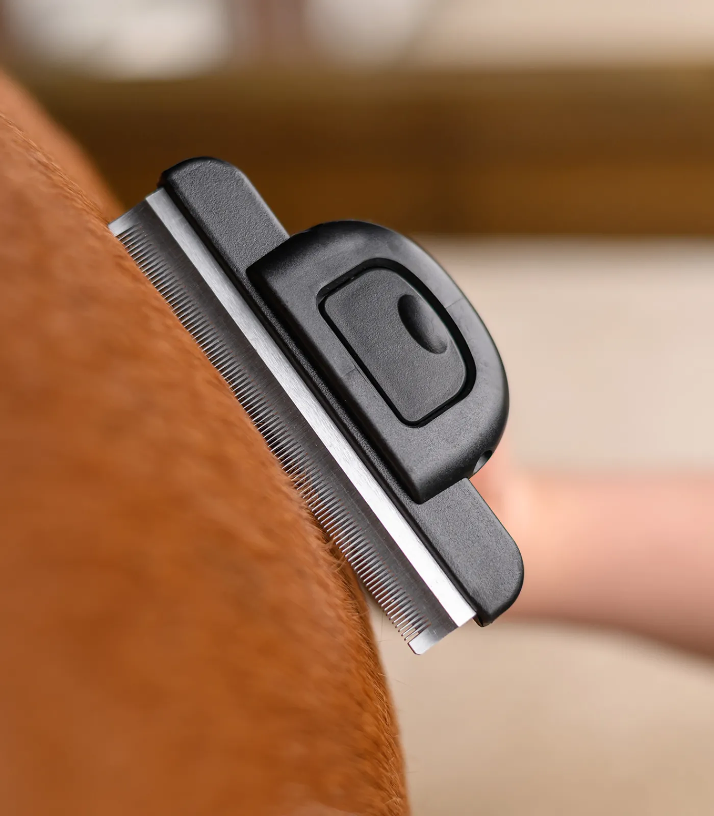 Waldhausen Putzzeug>Fellwechselkamm mit Kunststoffgriff, L