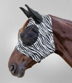 Waldhausen Zebra-Fliegenschutz|Fliegenmasken Und -Fransen>Fliegenmaske Puck Zebra