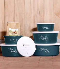 Waldhausen Futtereimer, Tröge & Schüsseln|Turnieraccessoires & Pflege>Futterschale mit Deckel