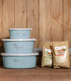 Waldhausen Futtereimer, Tröge & Schüsseln|Turnieraccessoires & Pflege></noscript>Futterschale mit Deckel