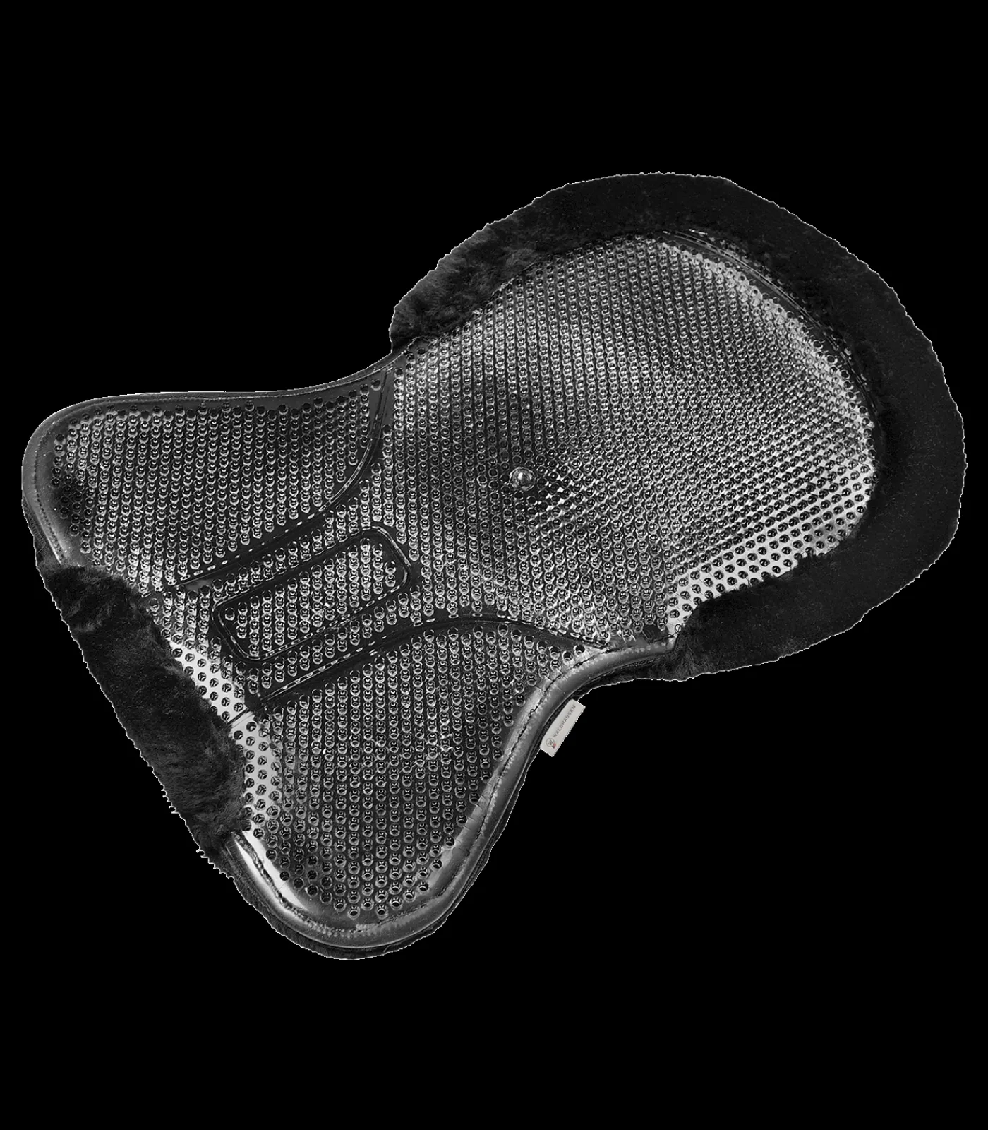 Waldhausen Sattelpads>Gelpad mit Synthetik-Fell