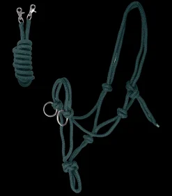 Waldhausen Western|Weiteres Longierzubehör>Knotenhalfter mit Zügel