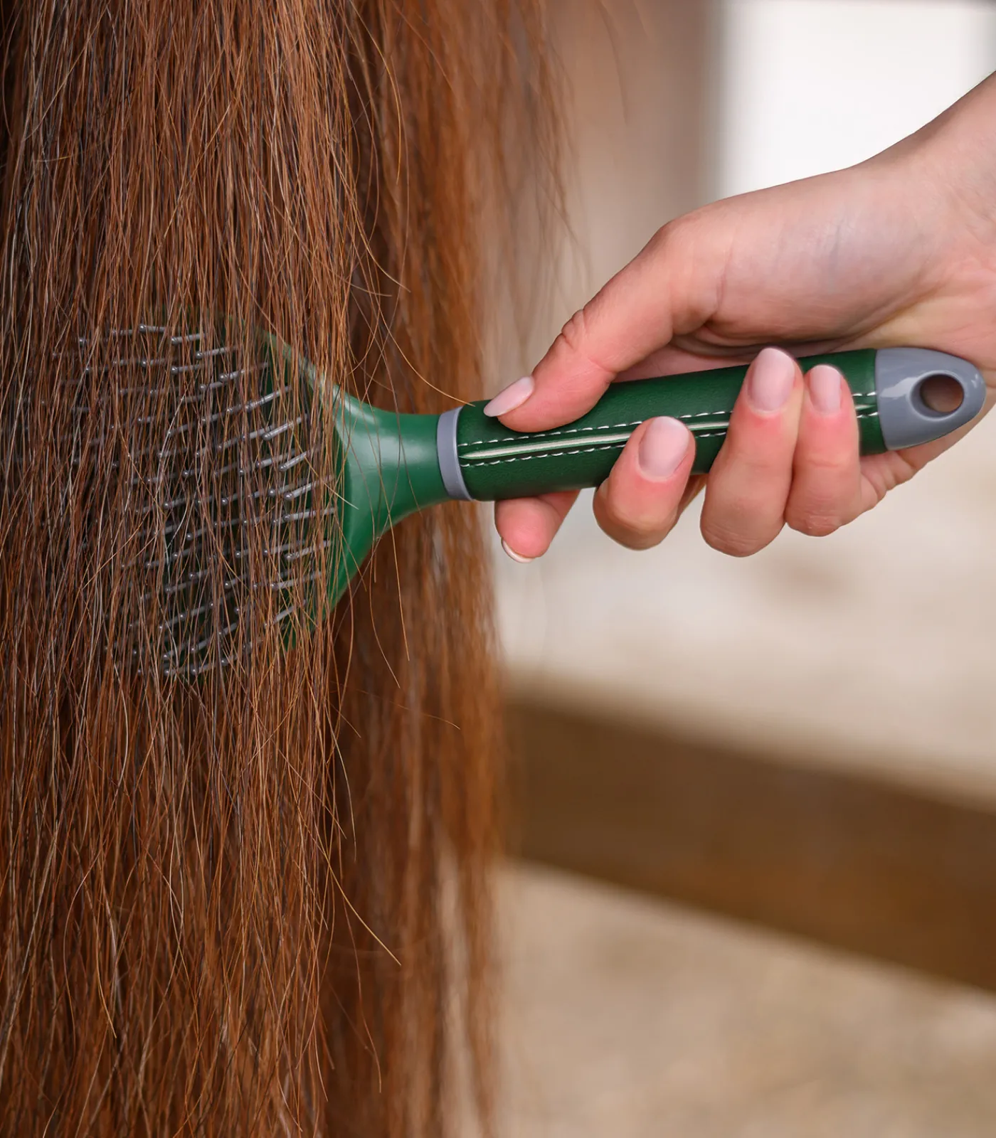 Waldhausen Mähne & Schweif|Putzzeug>Langhaarbürste Synthetic