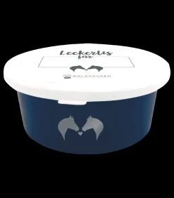 Waldhausen Futtereimer, Tröge & Schüsseln>Leckerli-Schale Lucky mit Deckel