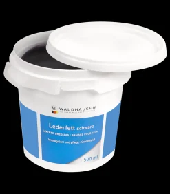 Waldhausen Lederpflege|Sattelpflege>Lederfett, schwarz, 500 ml