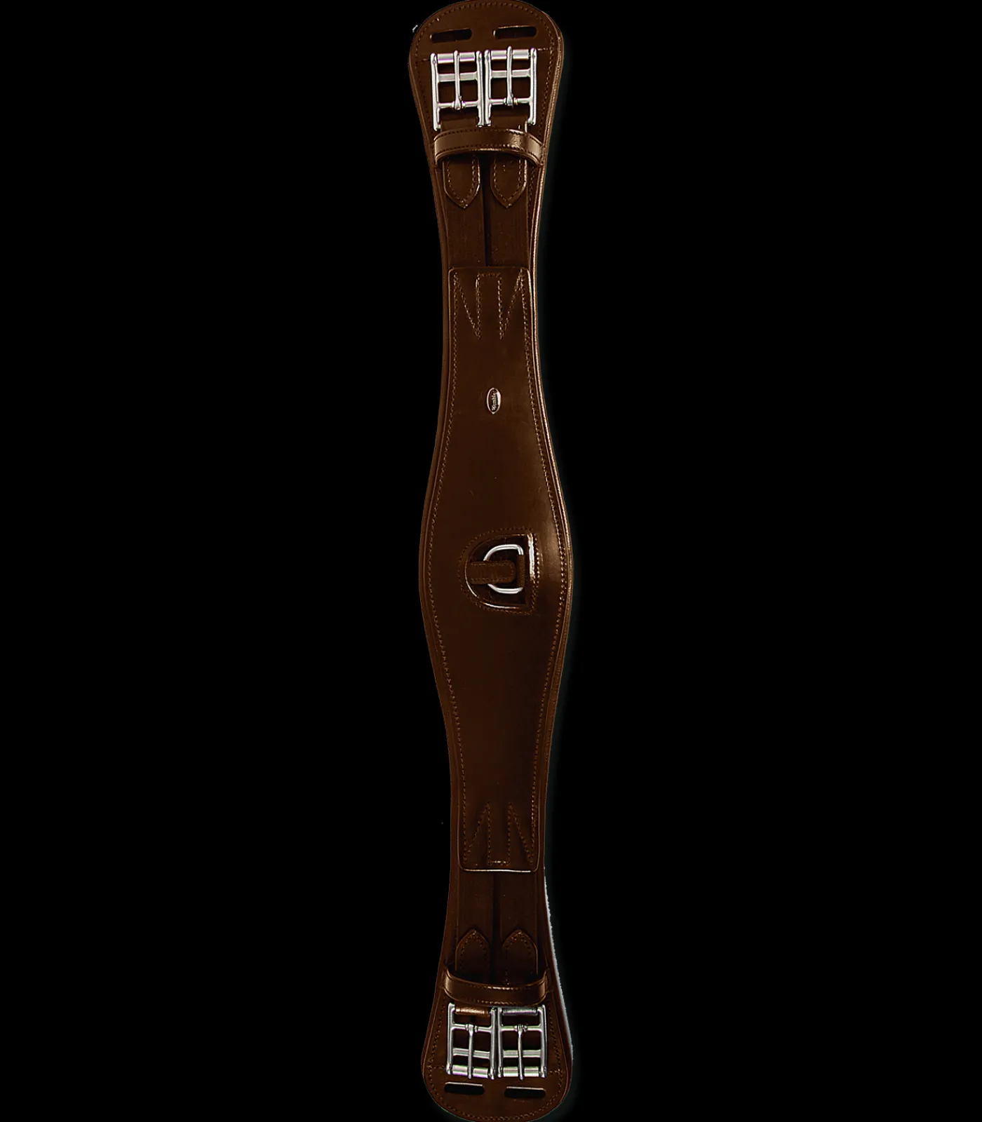 Waldhausen Sattelgurte>Lederkurzgurt - mit Elastik