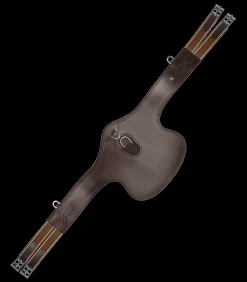 Waldhausen Sattelgurte>Ledersattelgurt - mit Bauchlatz