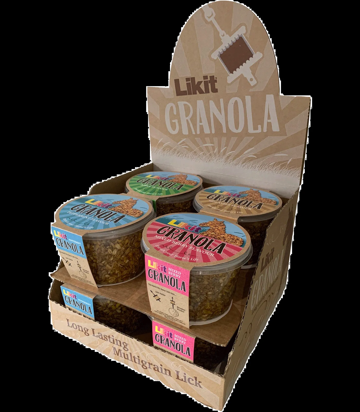 LIKIT Lecksteine>Müsli gemischt, 8 Stück à 550 g