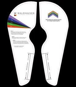 Waldhausen Pony & Shetty|Weiteres Sattelzubehör>Maßschablone für Sättel