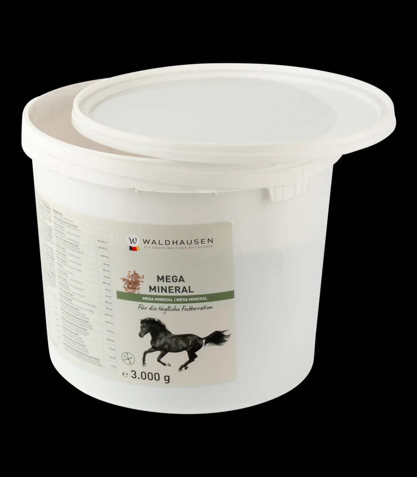 Waldhausen Ergänzungsfuttermittel>Mega Mineral - Für die tägliche Futterration, 3kg