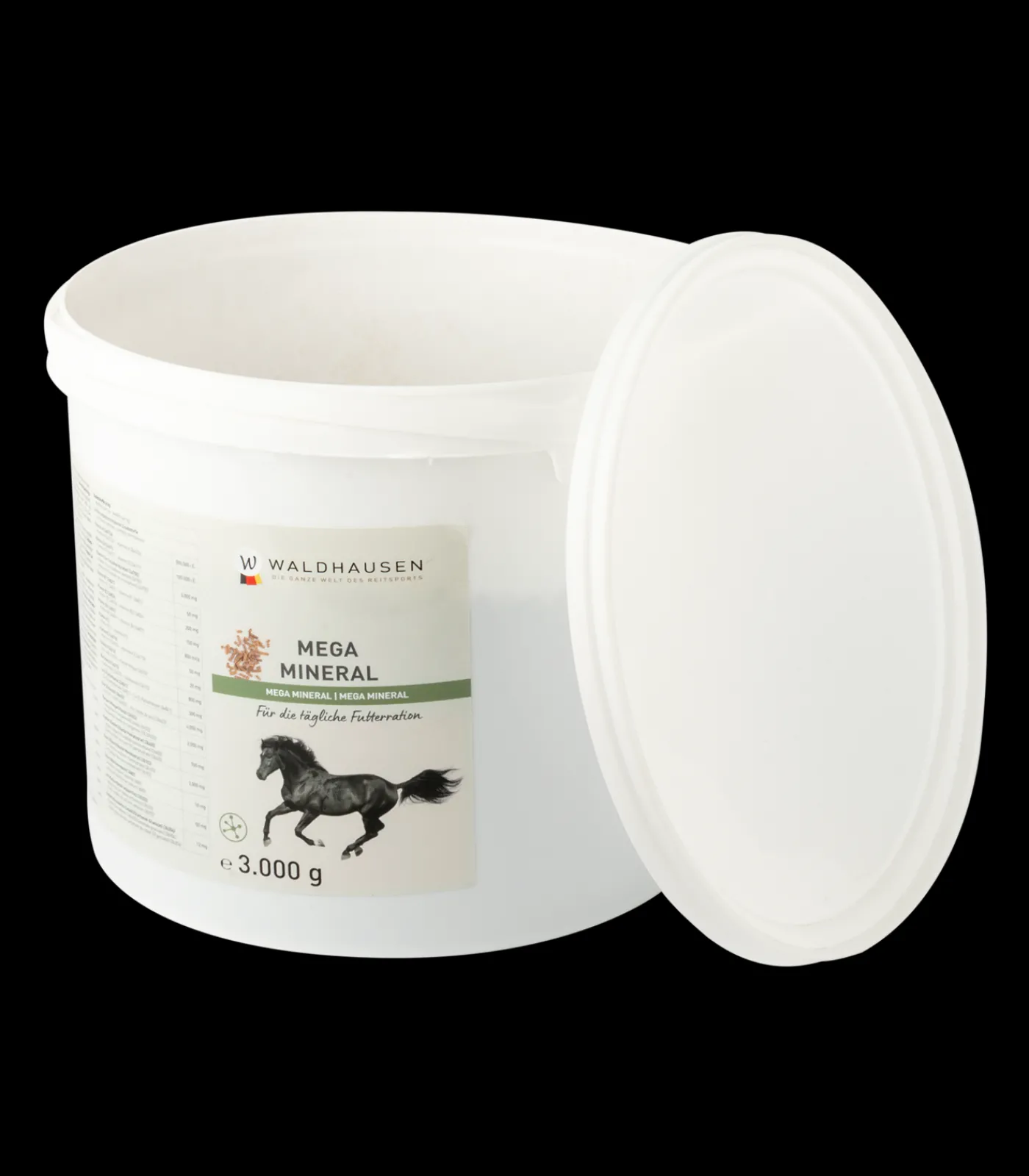 Waldhausen Ergänzungsfuttermittel>Mega Mineral - Für die tägliche Futterration, 3kg