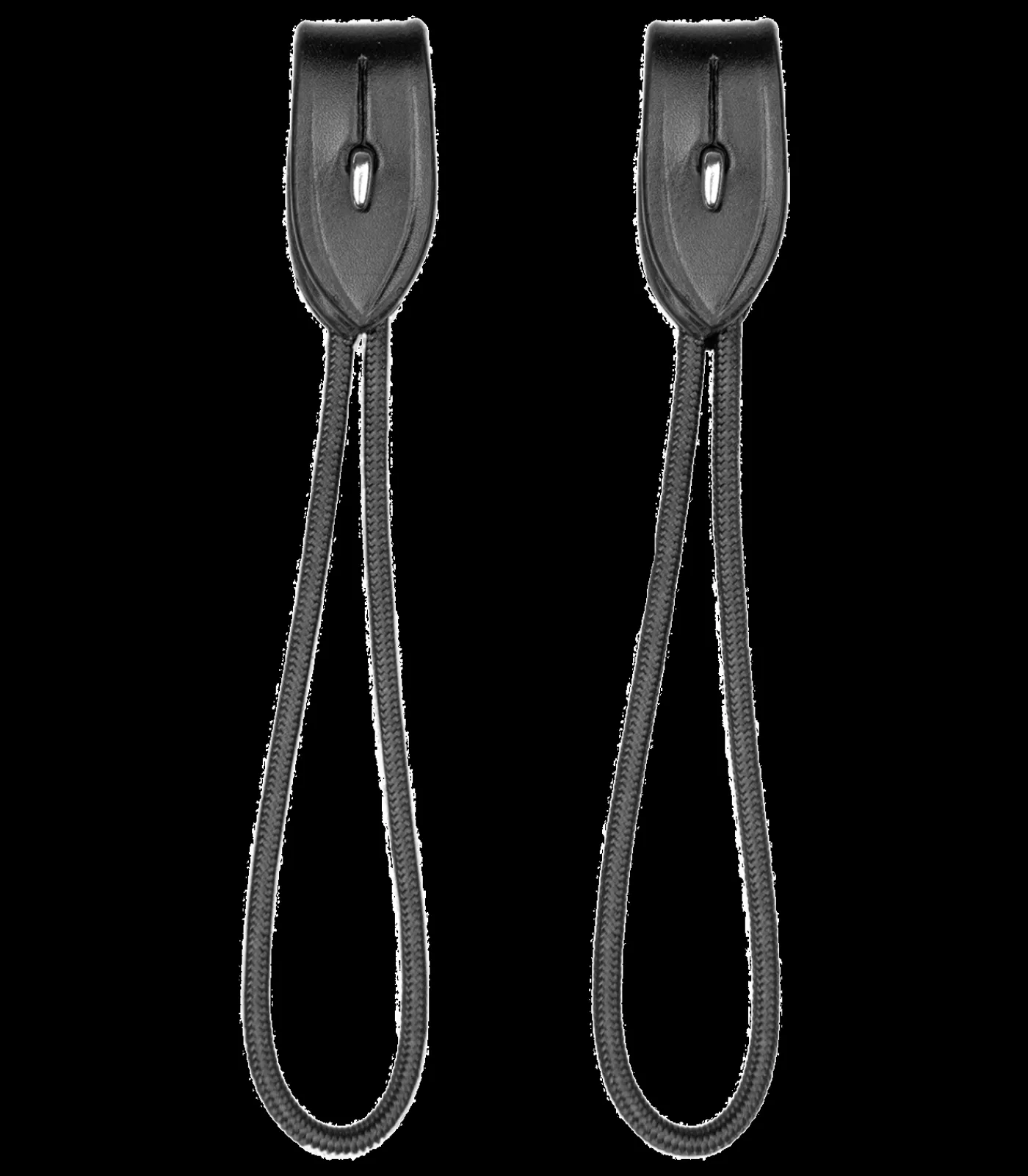Waldhausen Gebisszubehör>Pelhamriemchen, schwarz