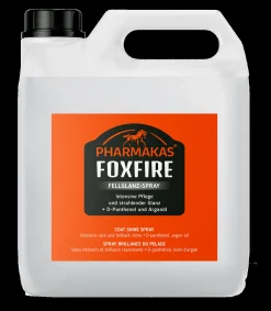 Pharmakas Fell, Mähne & Haut>® Foxfire Fellglanz-Spray, 2,5 l