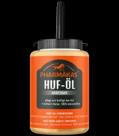 Pharmakas Huf & Pferdebein>® Huf-Öl Kräftiger 475 ml Pinsel