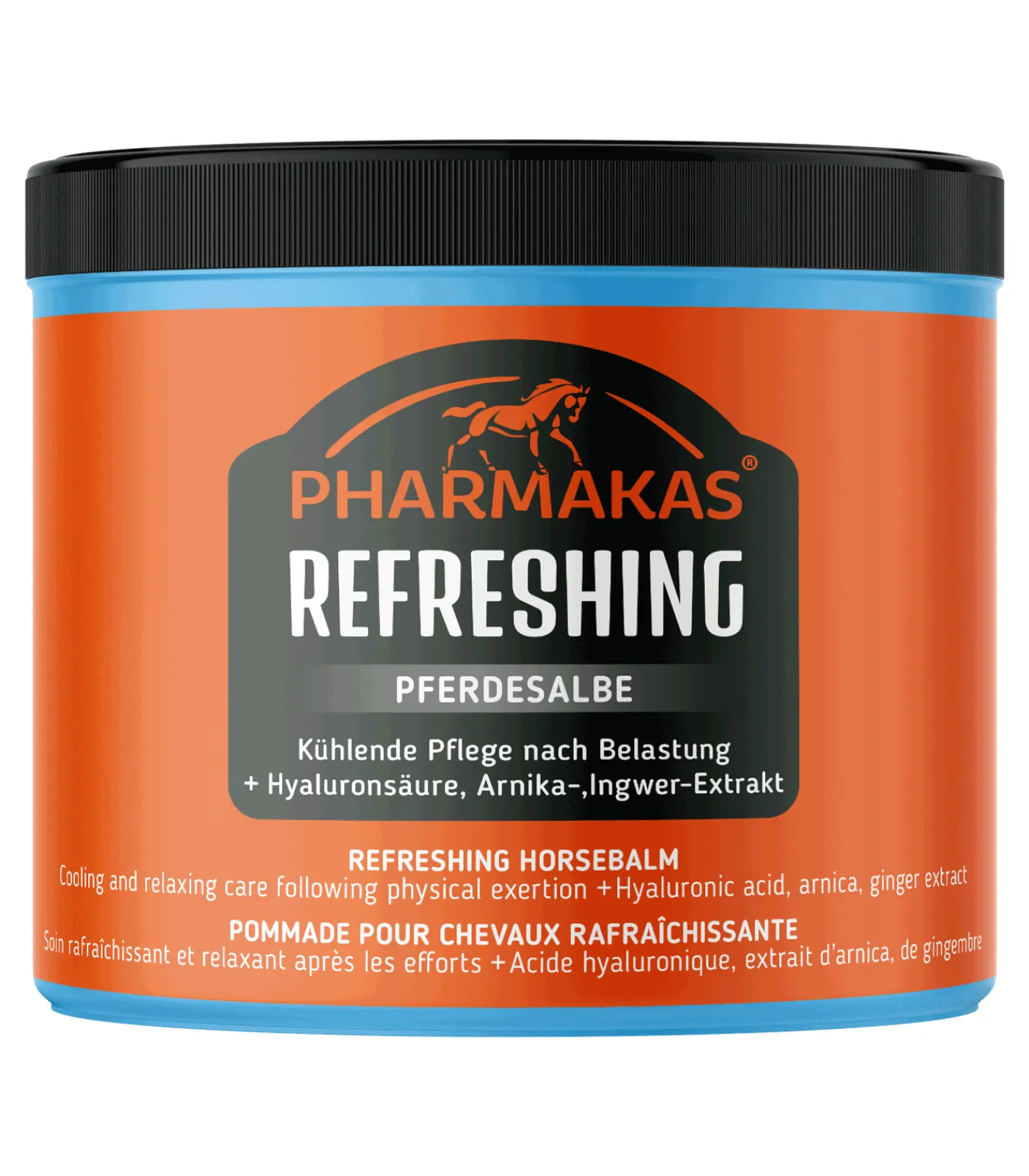 Pharmakas Stallapotheke|Huf & Pferdebein>® Pferdesalbe Refreshing, 500 ml