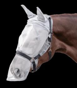 Waldhausen Pony & Shetty|Fliegenmasken Und -Fransen>PREMIUM Fliegenmaske f. Halfter, mit Ohren- und Nasenschutz