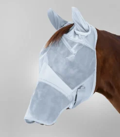 Waldhausen Pony & Shetty>PREMIUM Fliegenmaske mit Ohren- und Nasenschutz