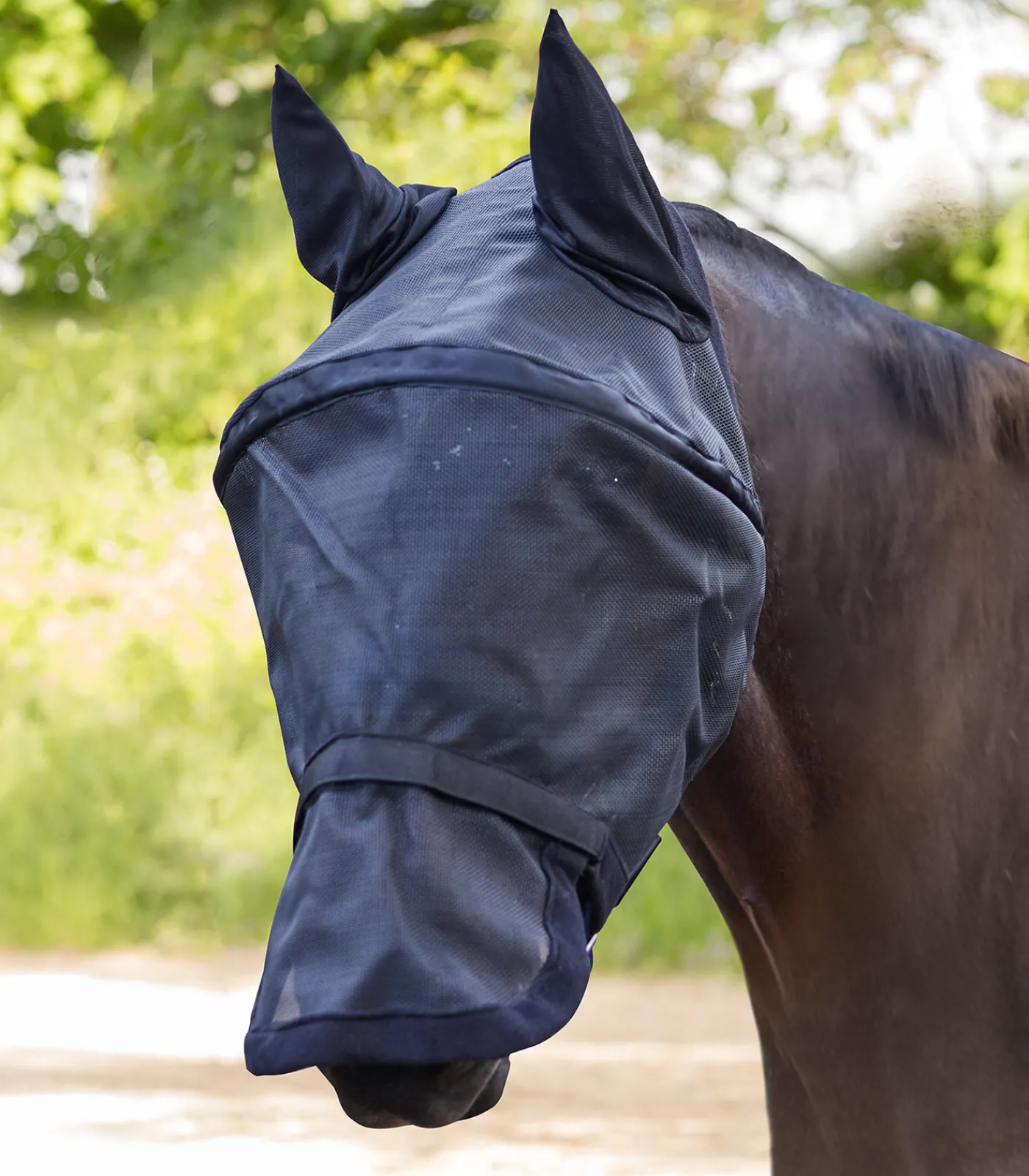 Waldhausen Pony & Shetty|Fliegenmasken Und -Fransen>PREMIUM Fliegenmaske Space, mit Ohren- und Nasenschutz