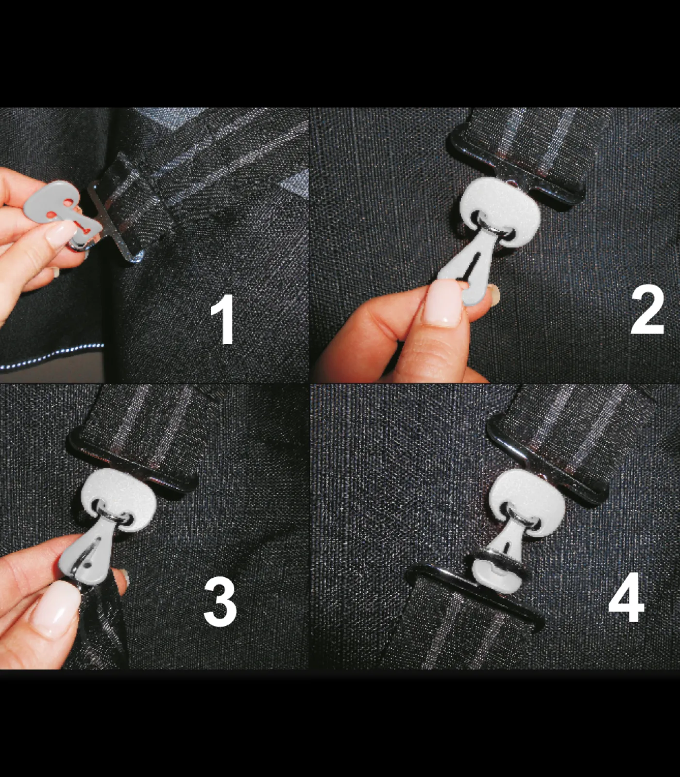 Waldhausen Deckenzubehör>Safe-Gum, 6er Set für T-Verschlüsse