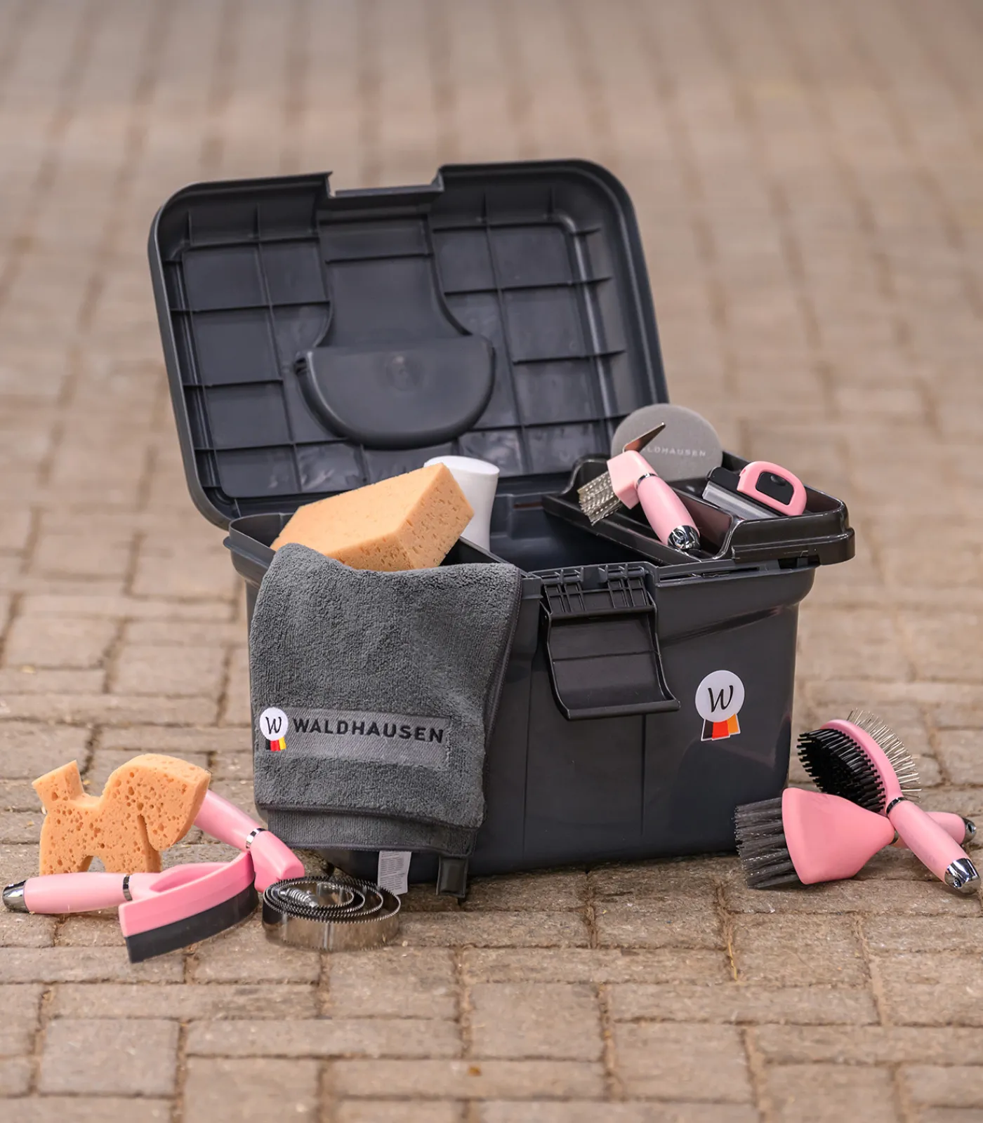 Waldhausen Pferdewäsche|Putzzeug>Schweißmesser mit Gelgriff