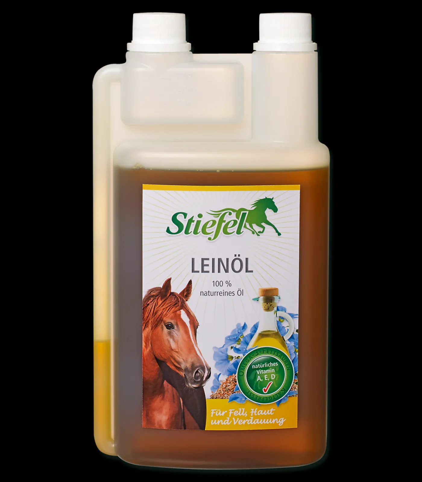 Stiefel Ergänzungsfuttermittel>Leinöl - Für Fell und Verdauung