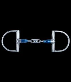 Waldhausen D-Ring Gebisse>Sweet Iron D-Ring Gebiss, doppelt gebrochen, anatomisch