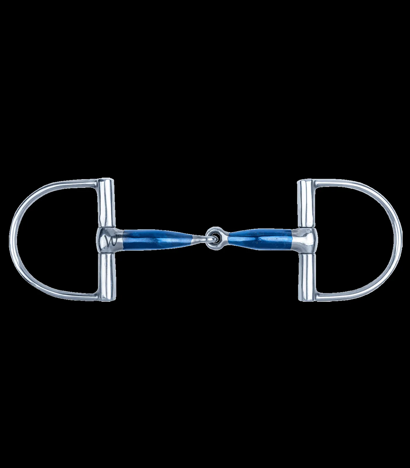 Waldhausen D-Ring Gebisse>Sweet Iron D-Ring Gebiss, einfach gebrochen, anatomisch