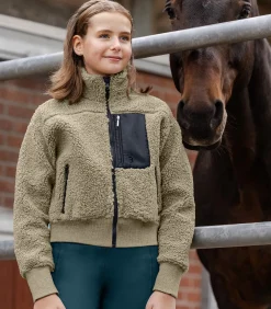 ELT Teens Collection|Fleece- & Softshelljacken></noscript>Teddy Fleece Jacke Alba, Teens