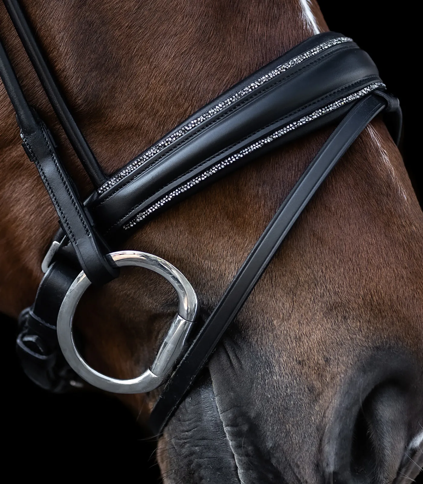 Waldhausen Trensenzäume>S-Line Trensenzaum Glamour