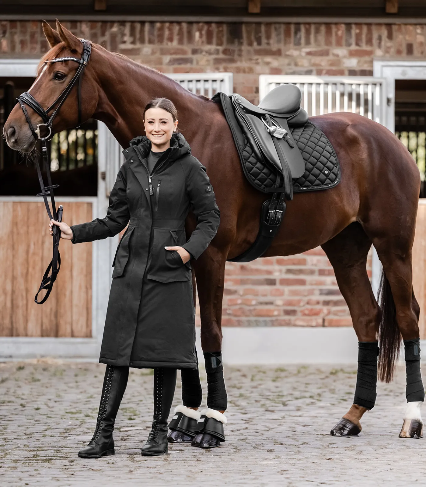 ELT Equestrian Performance|Reitjacken & -Mäntel>Winter-Performance-Reitmantel Opal
