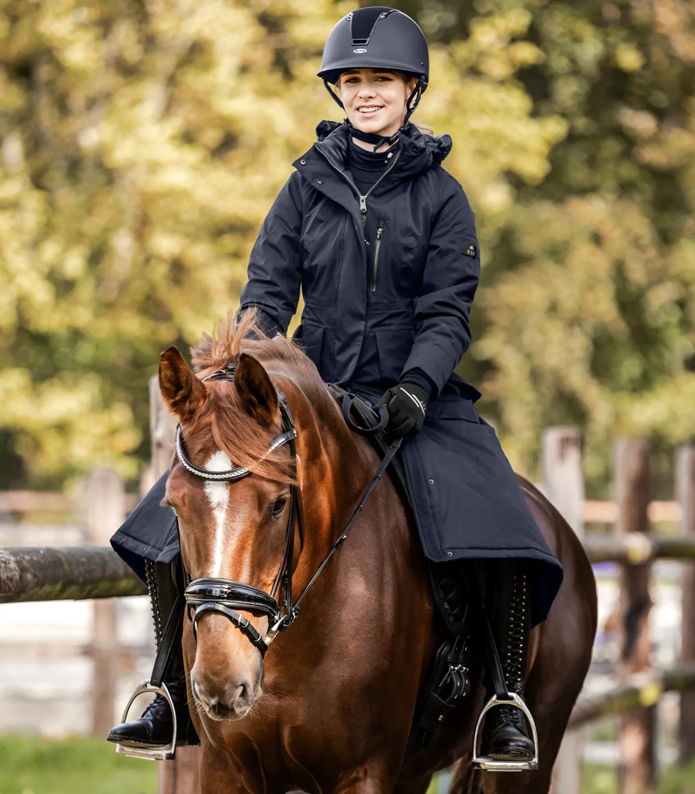 ELT Equestrian Performance|Reitjacken & -Mäntel>Winter-Performance-Reitmantel Opal
