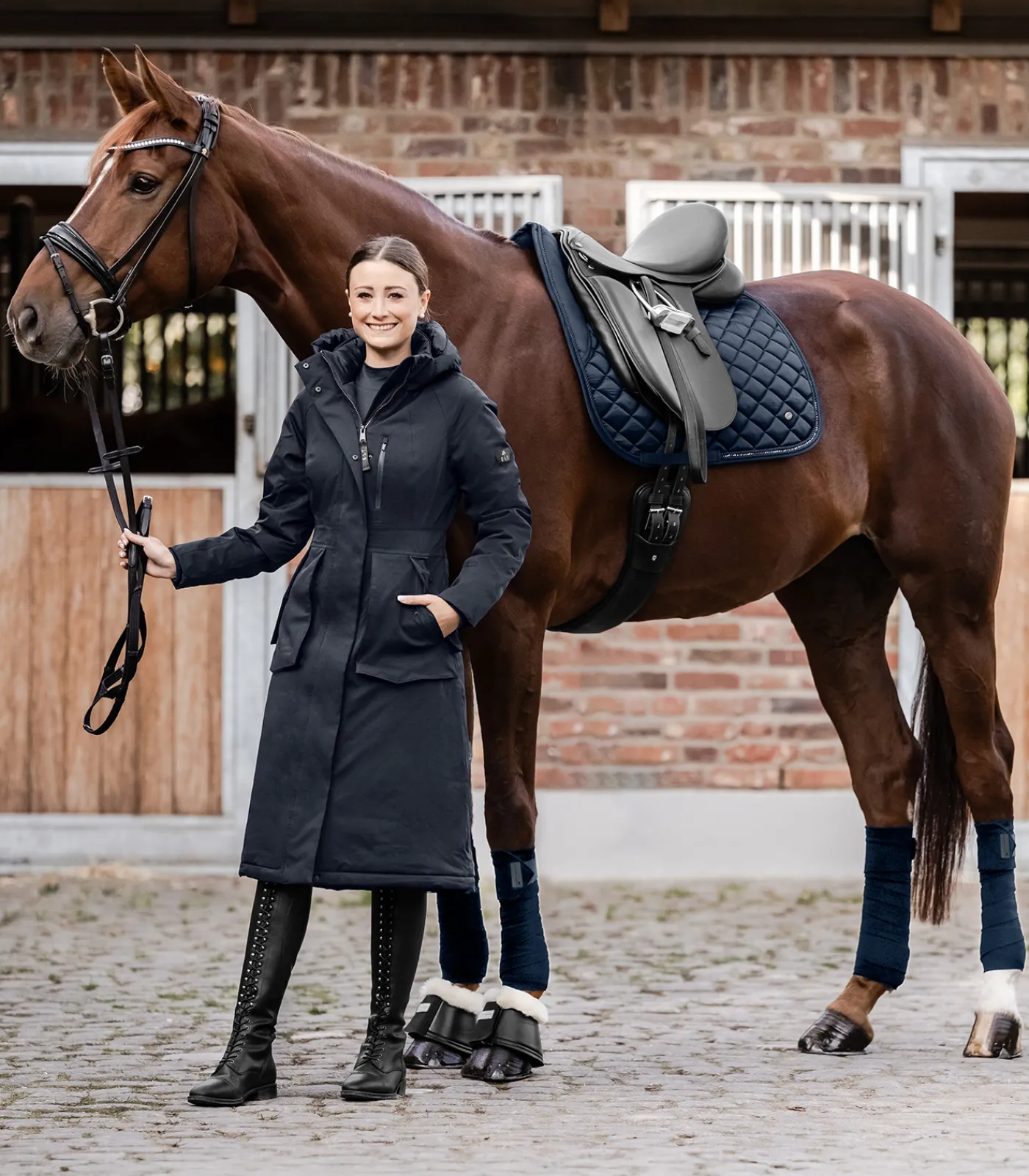ELT Equestrian Performance|Reitjacken & -Mäntel>Winter-Performance-Reitmantel Opal