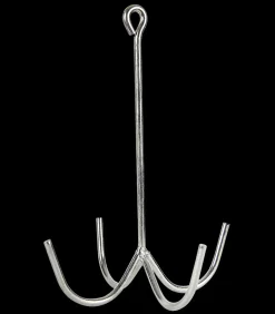 Waldhausen Anbinder, Halter & Haken>Zaumzeughaken, 4-armig, Metall